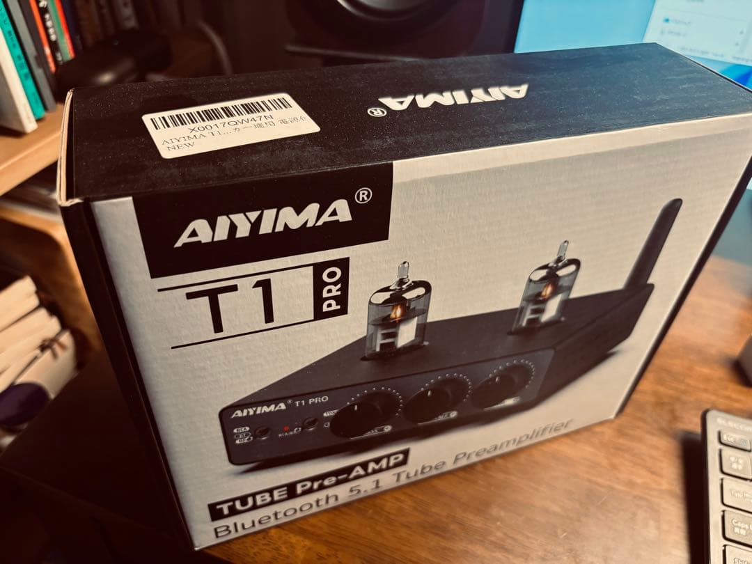 AIYIMA T1 PRO & A07 MAX 真空管プリ・メイン 真空管おまけの通販はau