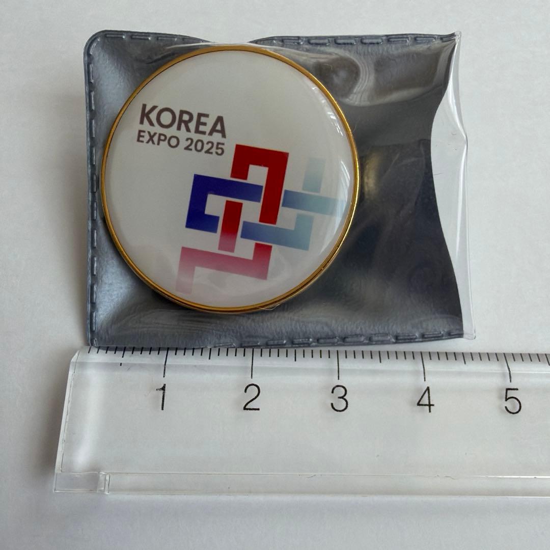 非売品 韓国パビリオン 万博 EXPO 2025 ピンバッジ 新品 - メルカリ