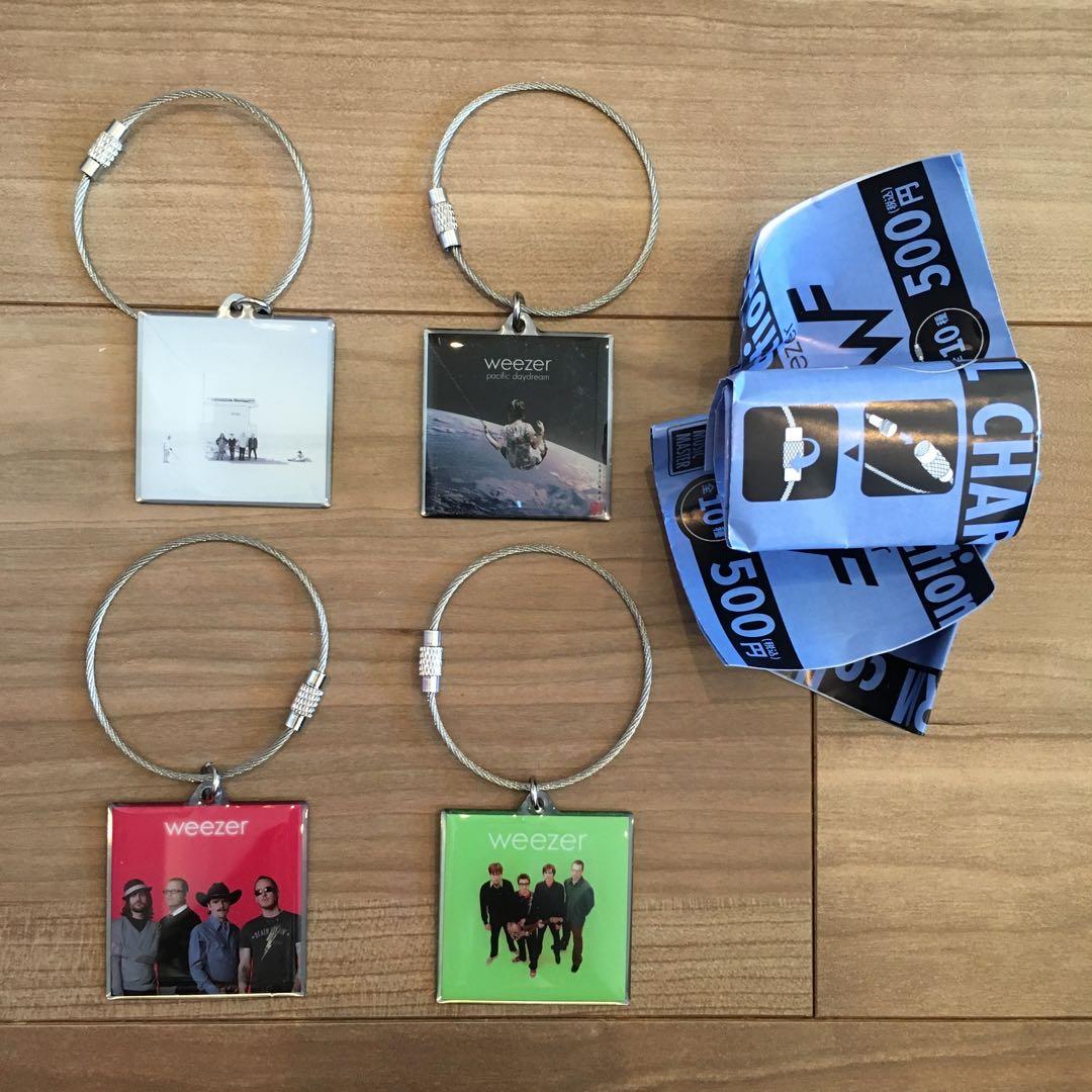 新品 weezer ガチャガチャ メタルチャーム コレクション キーホルダー