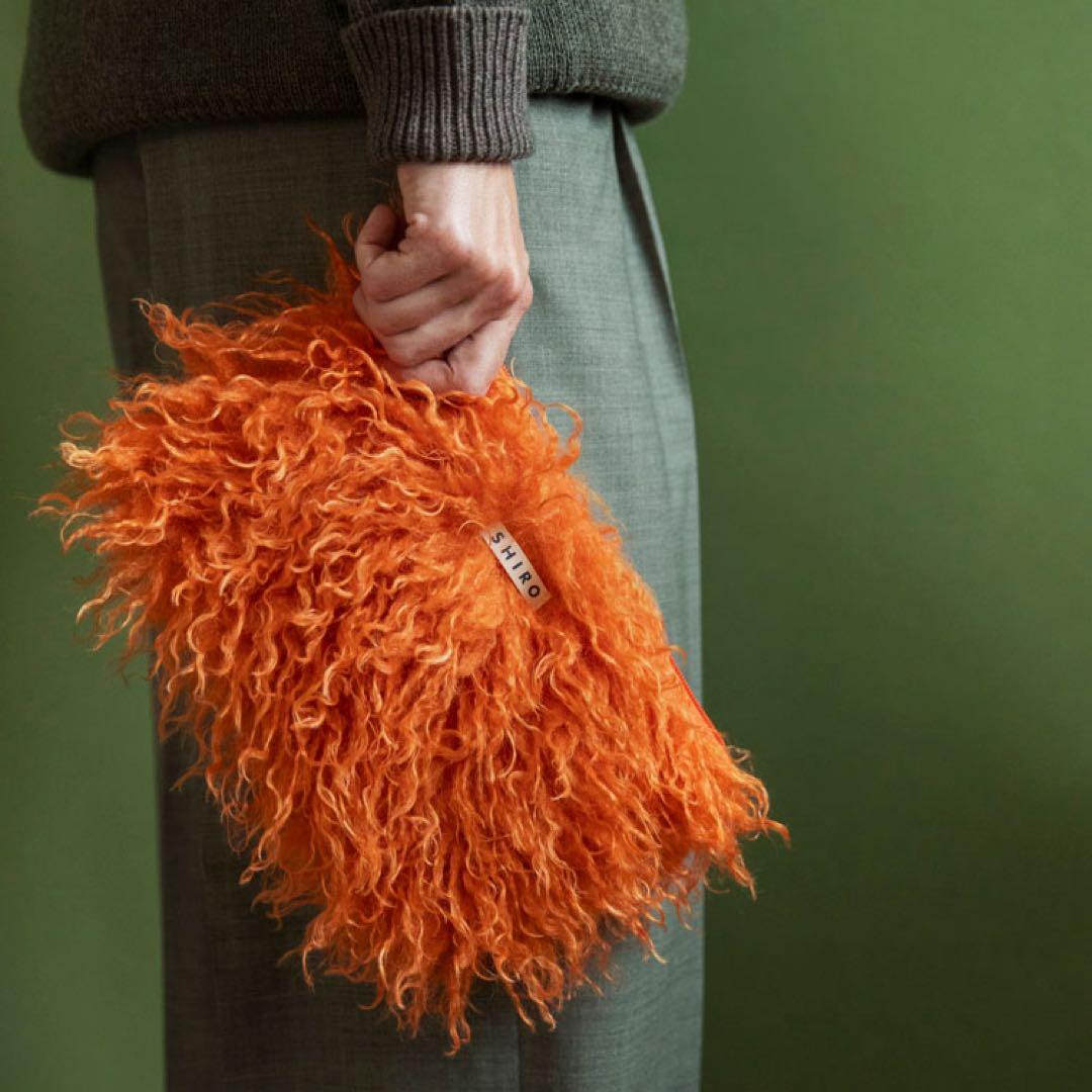 SHIRO シロ ホリデーセット2025 オレンジファーポーチ - メルカリ