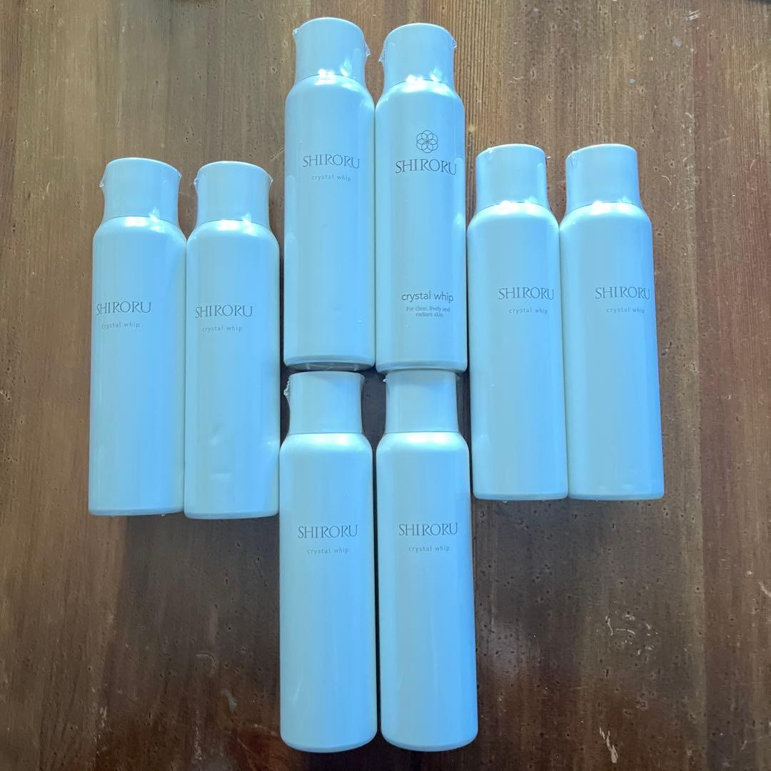 新品未開封 SHIRORU クリスタルホイップ 120g×8本 爆買WEEK ！ポイント最大+12％！】SHIRORU シロル クリスタルホイップ