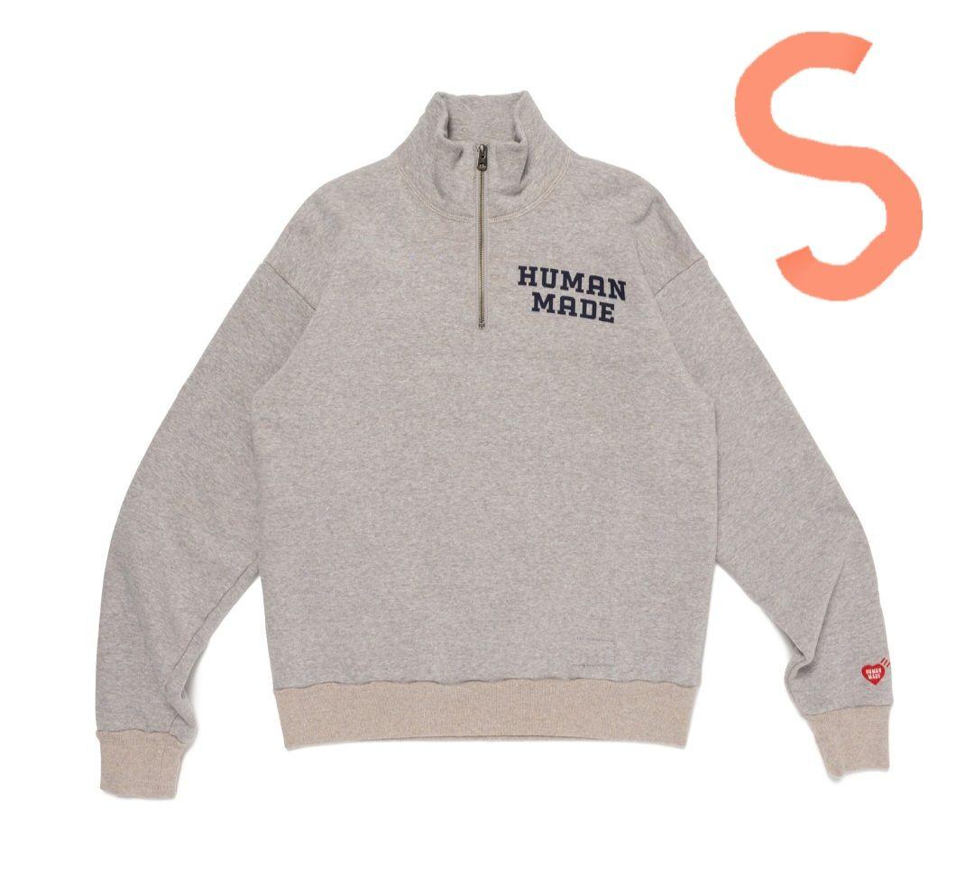 お値下げ！human made HALF-ZIP SWEATSHIRT S HUMAN MADE HALF-ZIP SWEATSHIRT – HUMAN MADE Inc.
