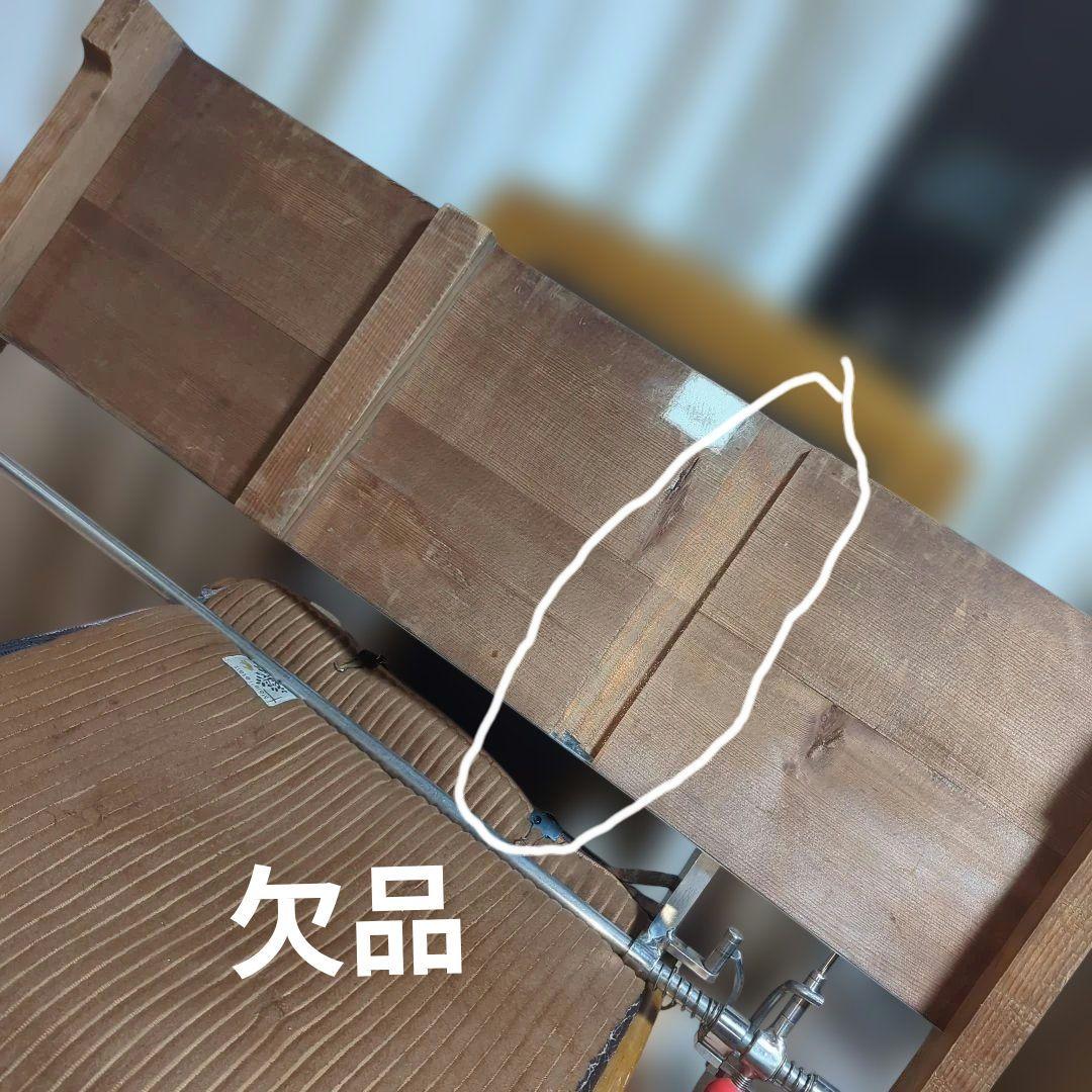 麺切りカッター 麺切り台 完動品 台の下部の横木が1