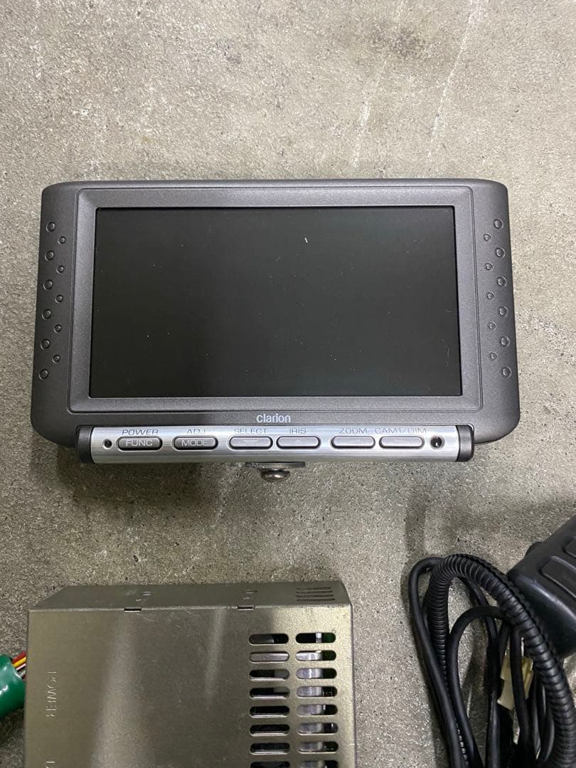 クラリオンバックカメラ用モニター、パワーボックス　中古CJ981i クラリオンバックカメラ用モニター、パワーボックス 中古CJ981i - メルカリ