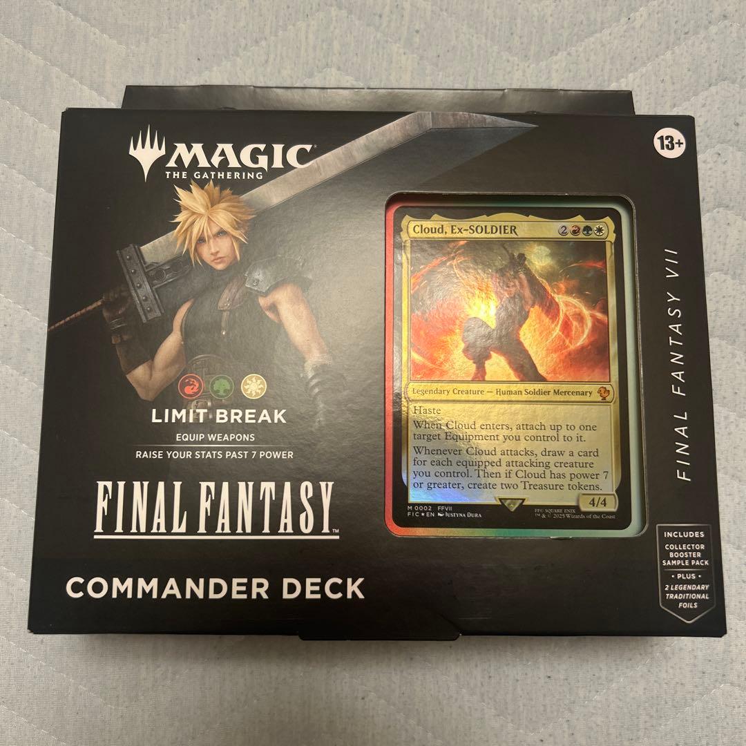MTG FF 統率者デッキ「リミット・ブレイク」英語版クラウド - メルカリ