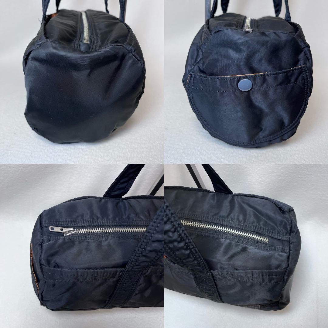 ☆美品☆ ポーター／タンカー ミニボストンバッグ ダッフル ブラック L