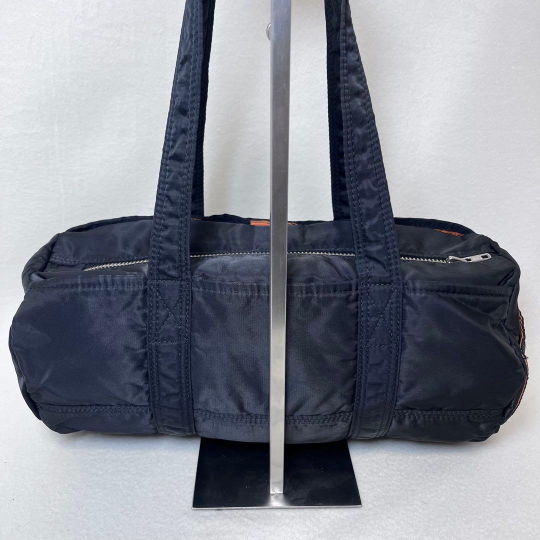 ☆美品☆ ポーター／タンカー ミニボストンバッグ ダッフル ブラック L