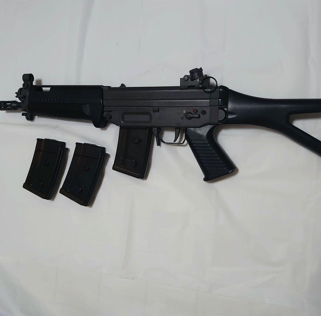 サバゲー】 東京マルイ SIG551 ショート化カスタム マガジン3本付属