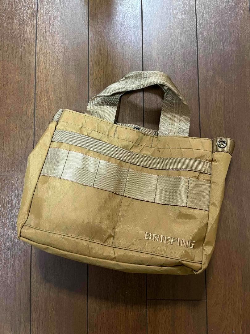 値下げ★BRIEFING 　バッグ ベージュ　トート　直営店購入 ブリーフィング BRIEFING バッグ （ベージュ） - ファッション通販