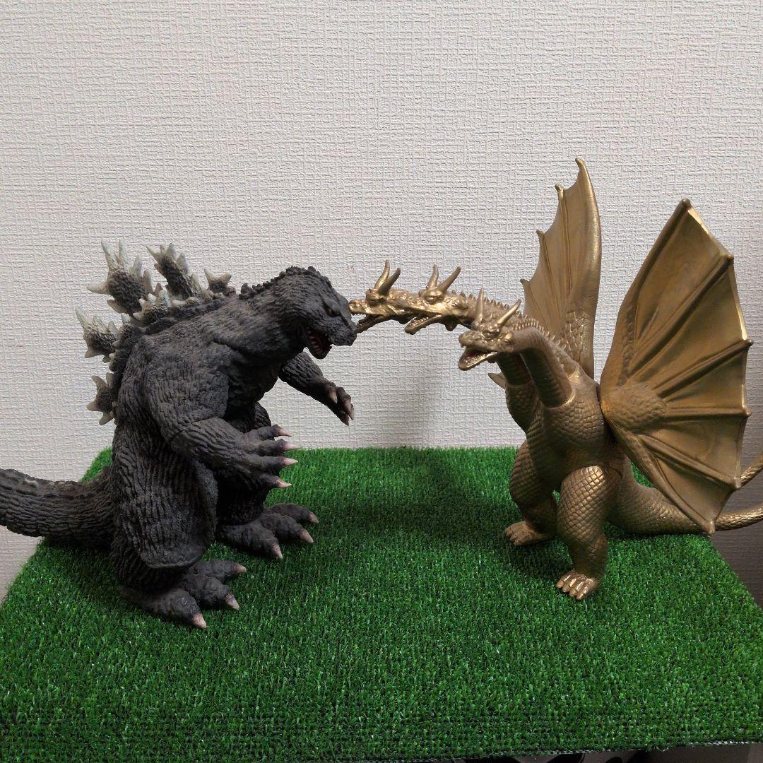 ゴジラとキングギドラ フィギュアセット ゴジラアクションフィギュア ゴジラ(1991) VS キングギドラ(1991
