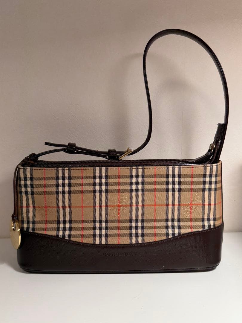 Burberry アクセサリーポーチ ワンショルダー バッグ ノバチェック BURBERRY】バーバリー ワンショルダー ショルダーバッグ レディース