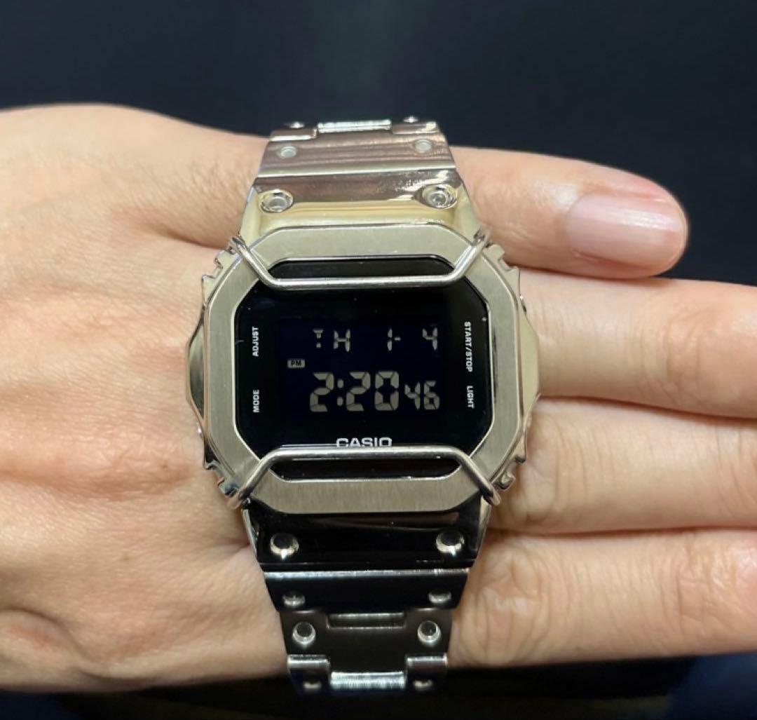 G-SHOCK DW-5600BBフルメタル CASIO G-SHOCK 