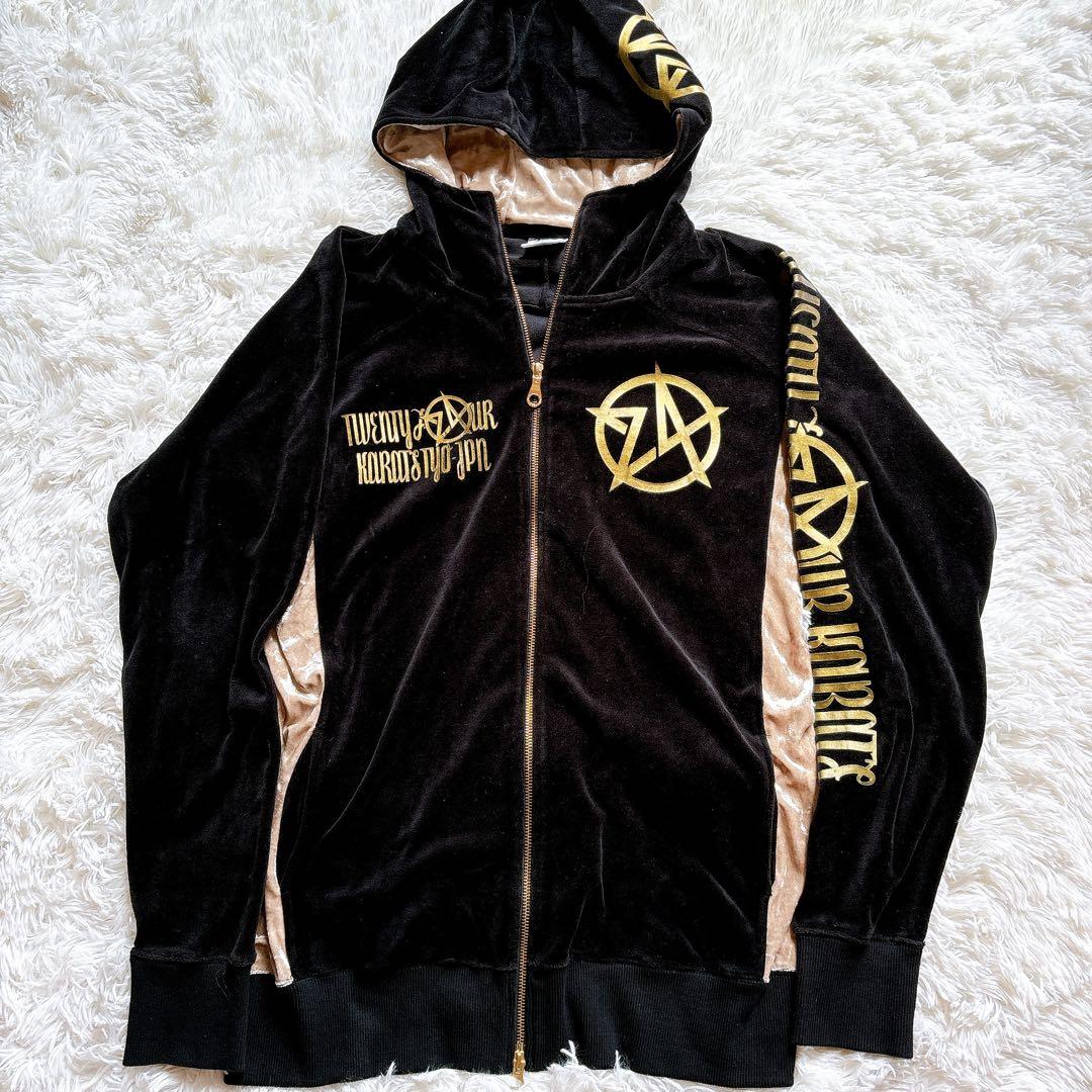24karats 24カラッツ EXILE ジャージ ベロア セットアップ XL - メルカリ