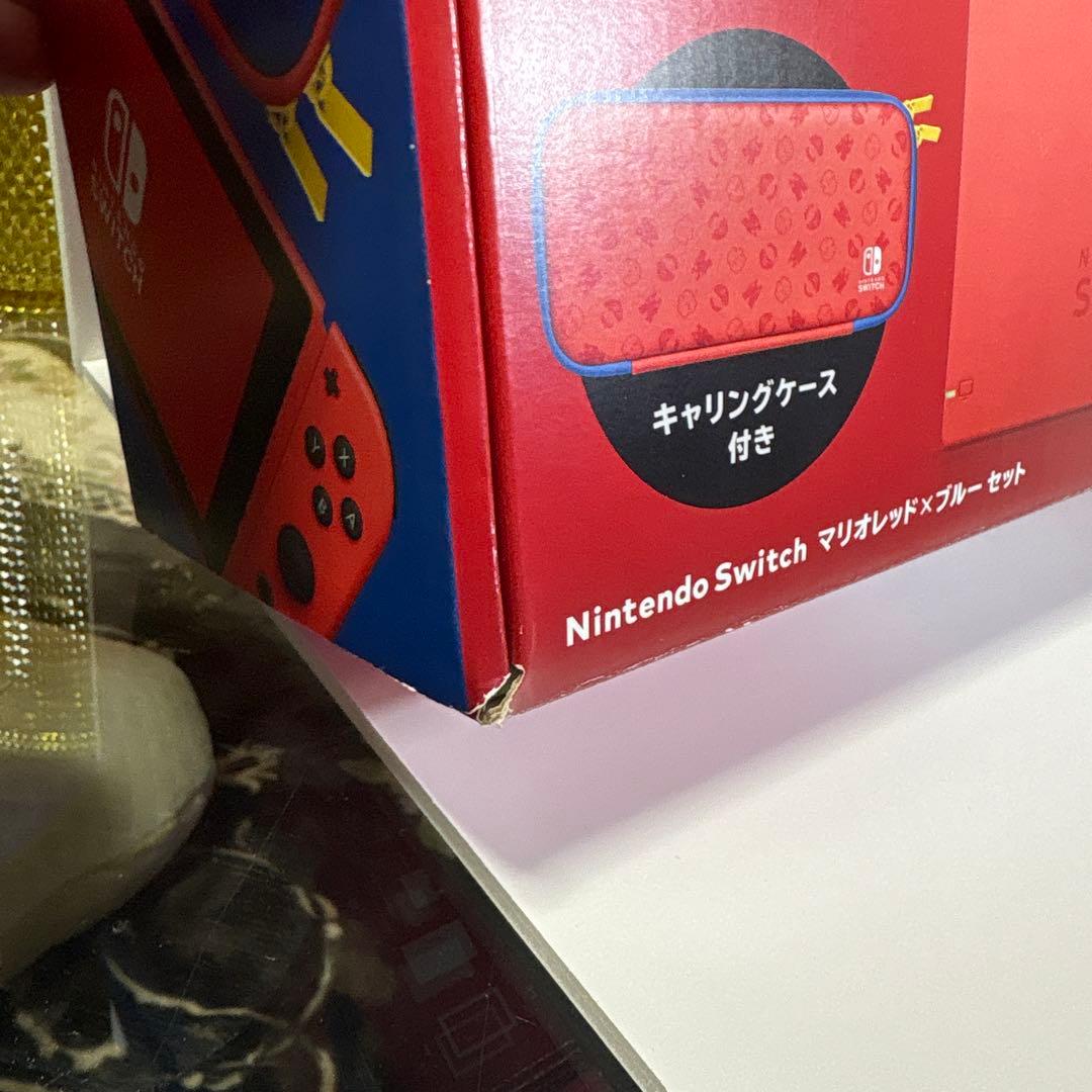 Nintendo Switch マリオレッド×ブルー セット - メルカリ