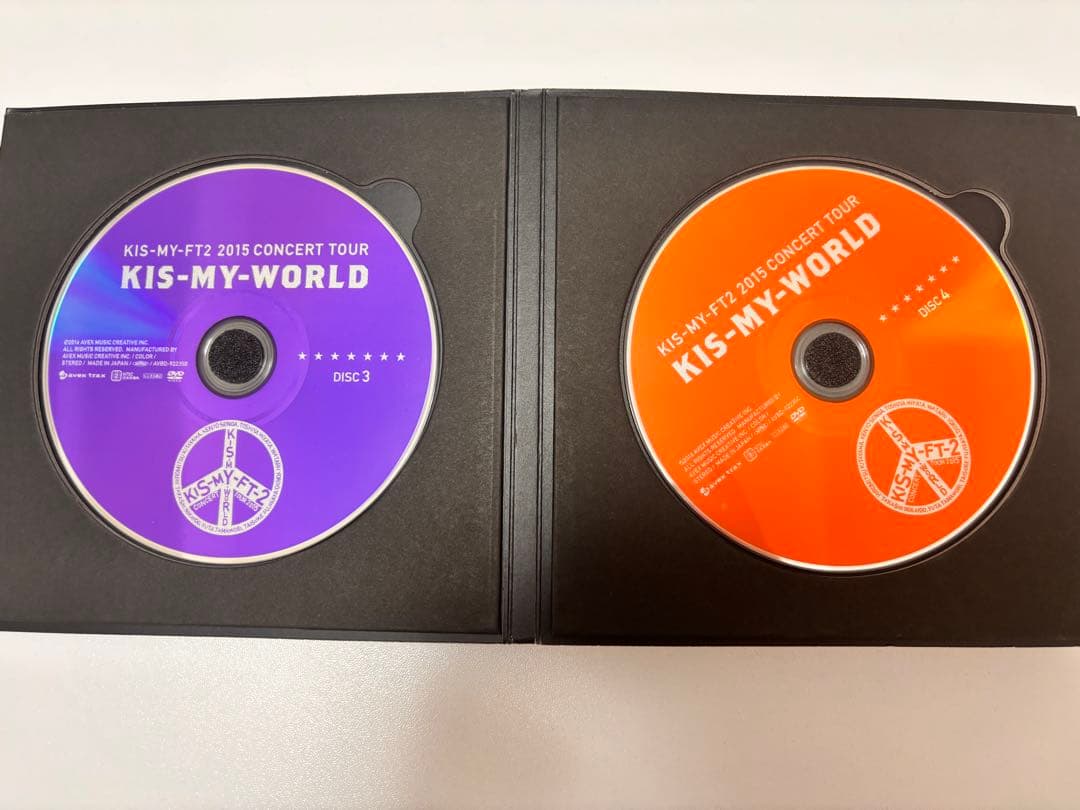 KIS-MY-WORLD 2015 Concert Tour 初回生産限定盤 - メルカリ