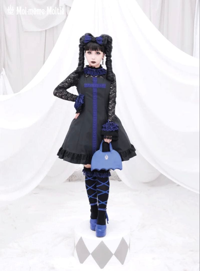 Moi-meme-Moitie モワティエ ローズ・レース十字架 JSK - メルカリ