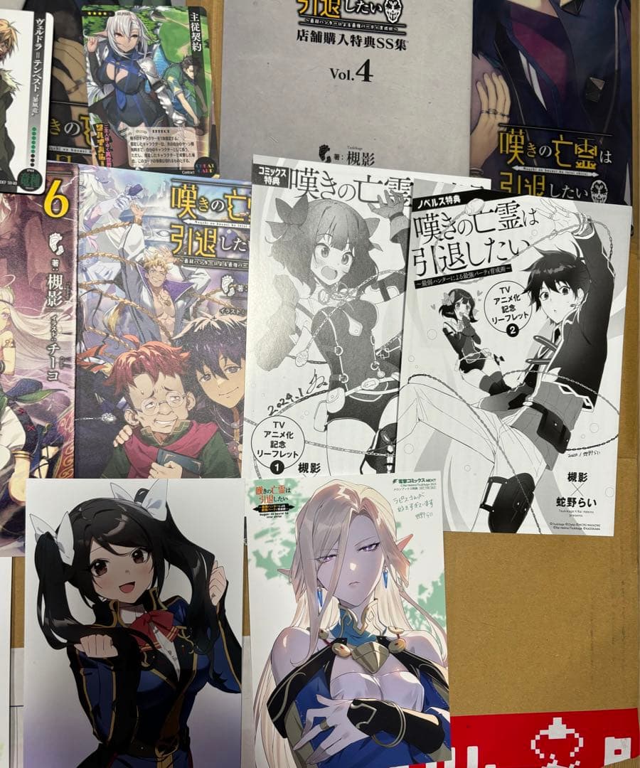 嘆きの亡霊は引退したい 店舗購入特典SS集 - メルカリ