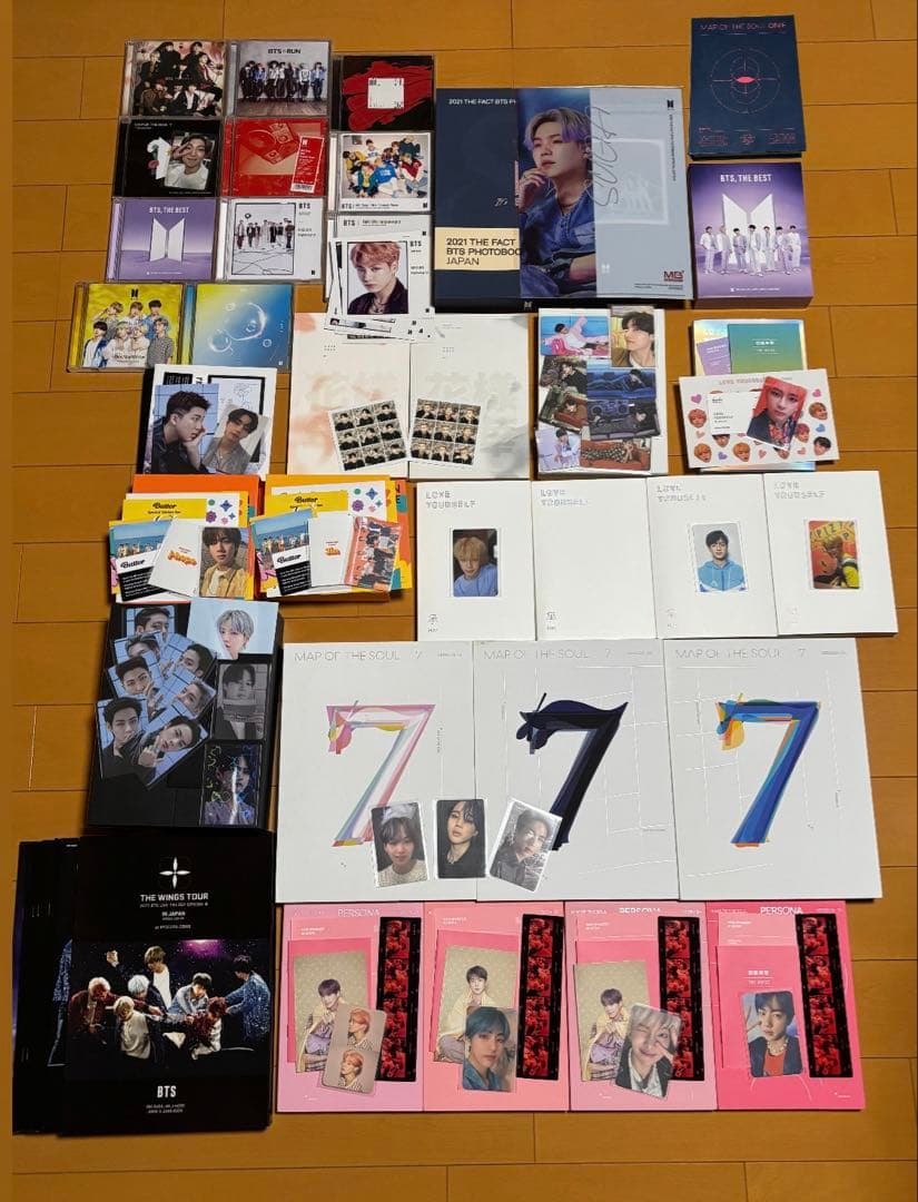 BTS　アルバム　まとめ売り BTS まとめ売り アルバム - メルカリ