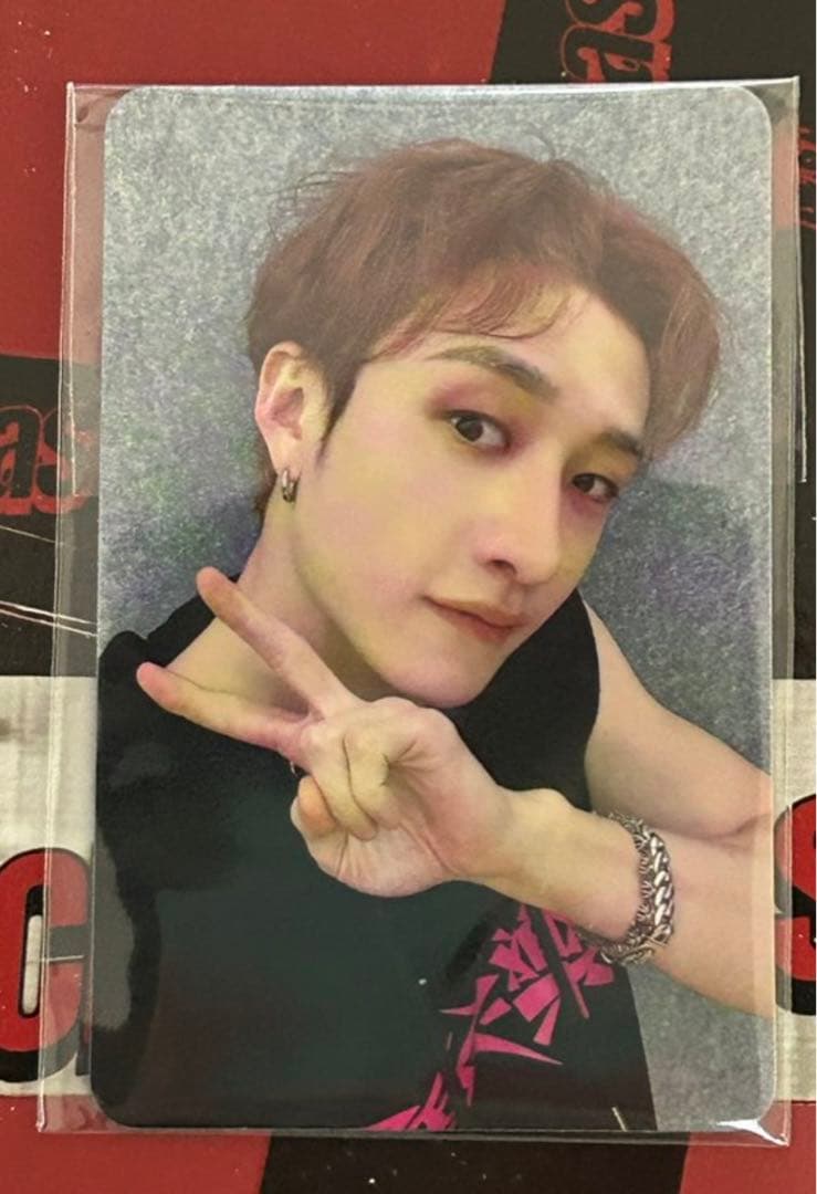 Straykids スキズ  バンチャン　サノク　公開放送　トレカ StrayKids スキズ MBC 2025 歌謡祭 サノク トレカバンチャン - メルカリ