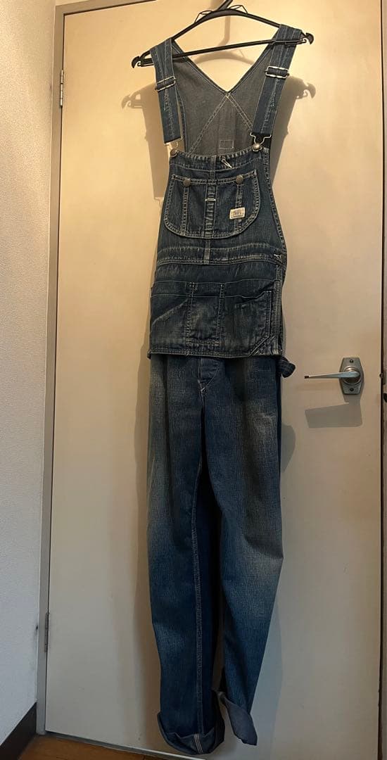 Rudeglley BLACK REBEL オーバーオール サイズ3RUDE GALLERYルード