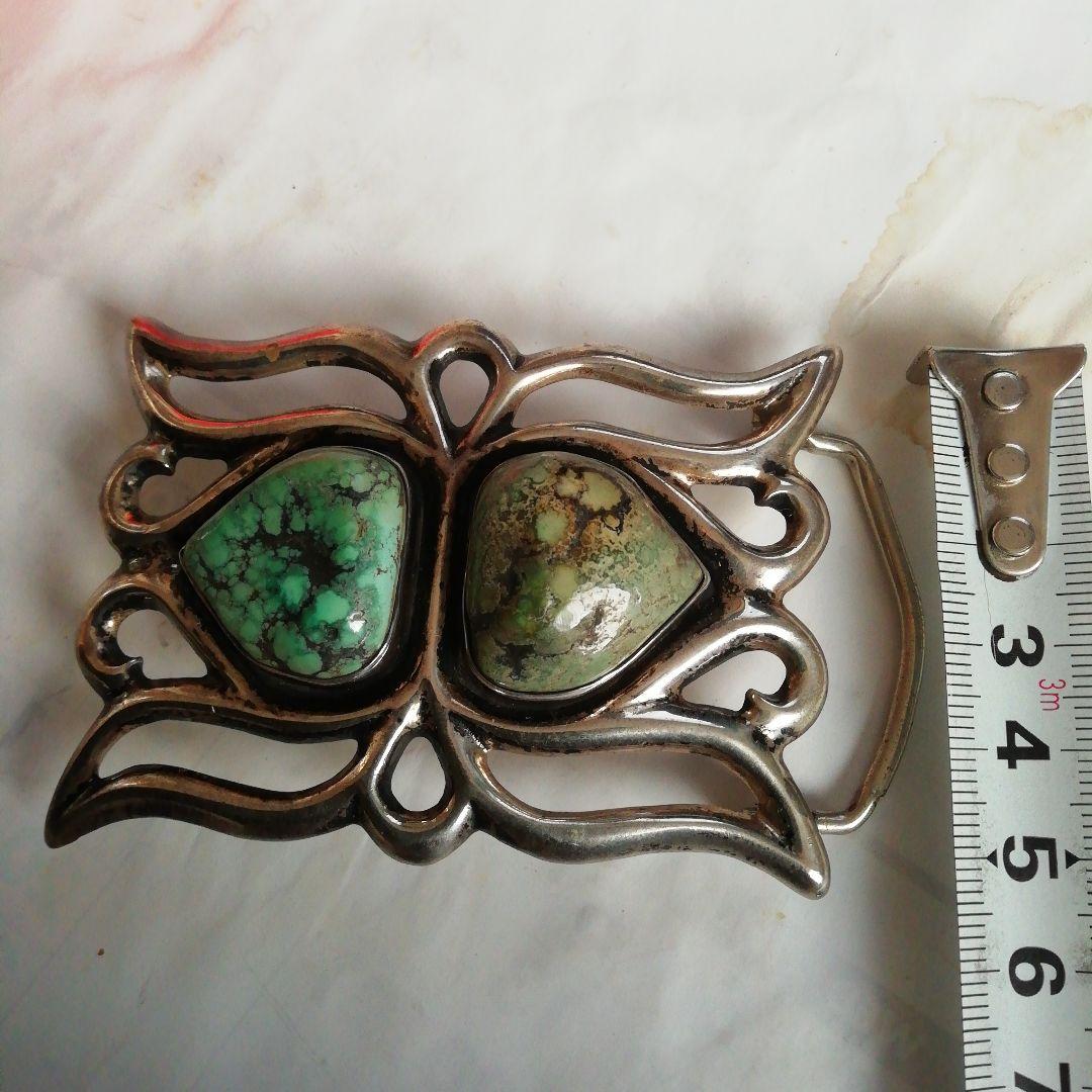 インディアンジュエリースーパレアバックルナバホズニホピ