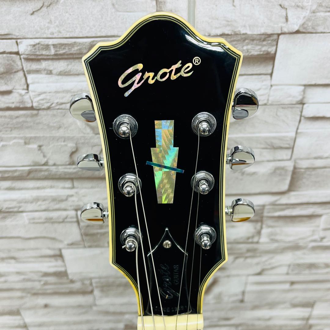 美品 Grote グロート フルホロウボディ エレキギター フルアコ - メルカリ