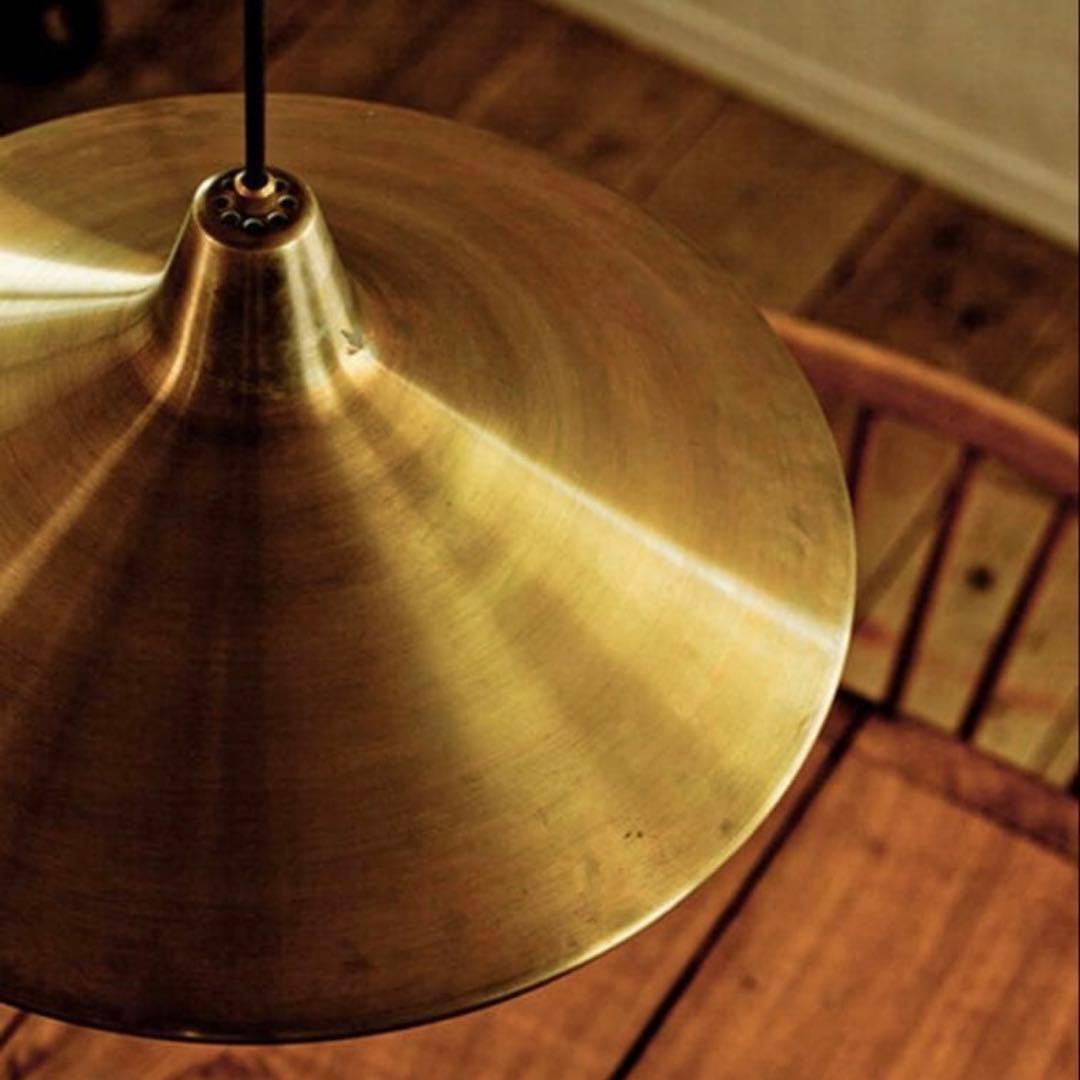 flame 真鍮製ペンダントライト brass L natural φ460㍉の通販はau PAY