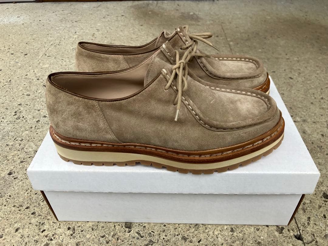 ノンネイティブ ワーク シューズ ビブラム ブーツ イタリア製 ベージュ 7/26・7/29発売｜nonnative × Timberland Chukka Boot Vibram GTX