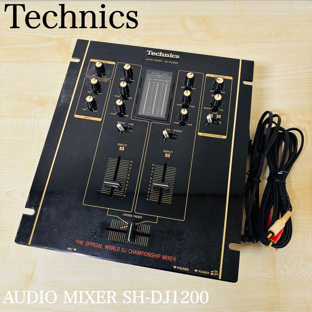Technics テクニクス SH-DJ1200 オーディオミキサー 送料込み Technics SH-DJ1200 DJ Mixer for sale online | eBay