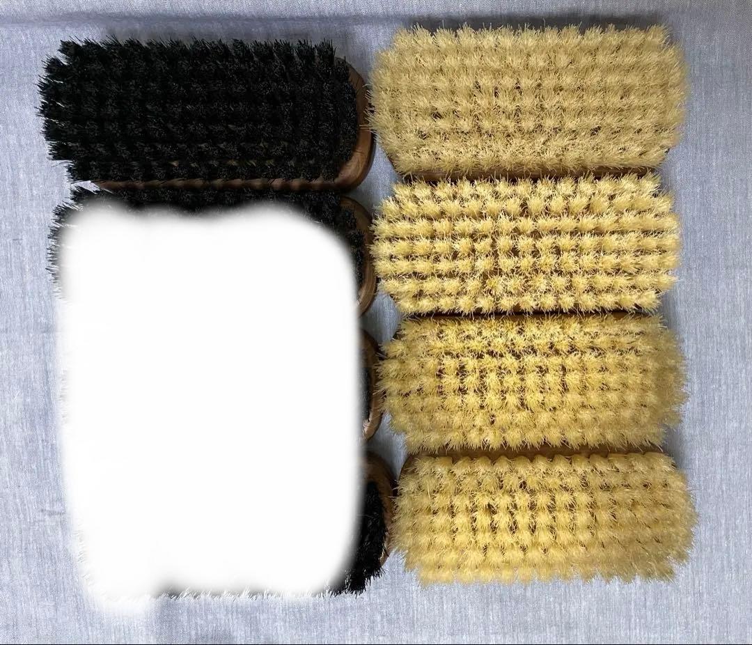 M.MOWBRAY 紗乃織 刷子 豚毛 黒1本 白4本 計5