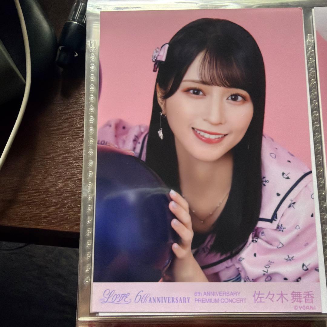 佐々木舞香 6周年 PREMIUM CONCERT 生写真 コンプ - メルカリ