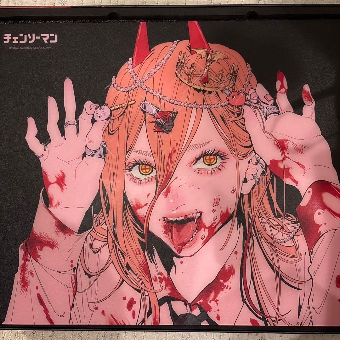 Arbiter Studio チェンソーマン パワー ガラスマウスパッド - メルカリ