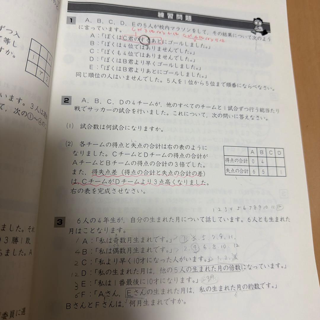 予習シリーズ演習問題集 算数4年下 四谷大塚 - メルカリ