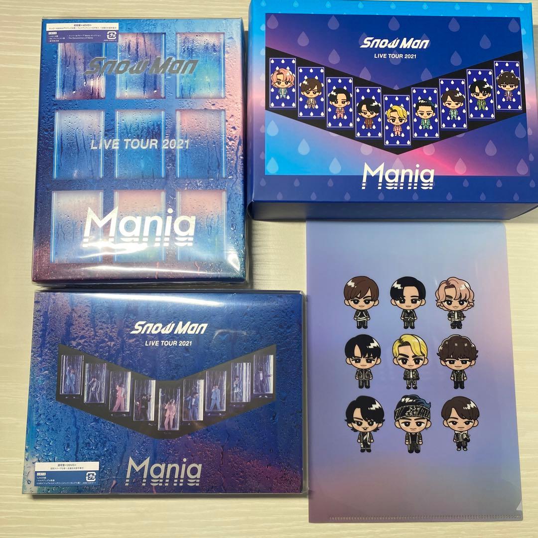 ミュージック  Man LIVE TOUR 2021 Mania Snow Man LIVE TOUR 2021 Mania