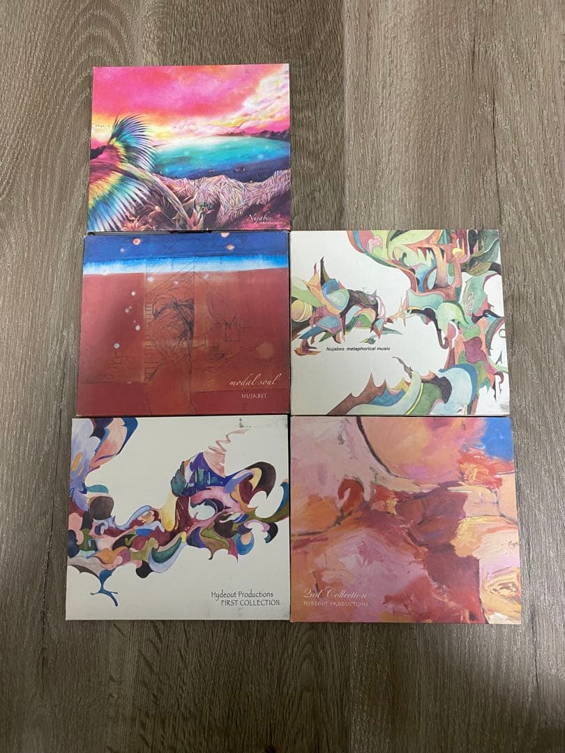 6*%様 NUJABES CD 5枚まとめ売り NEW) Nujabes Samurai Champloo Music Record 7inch single vinyl