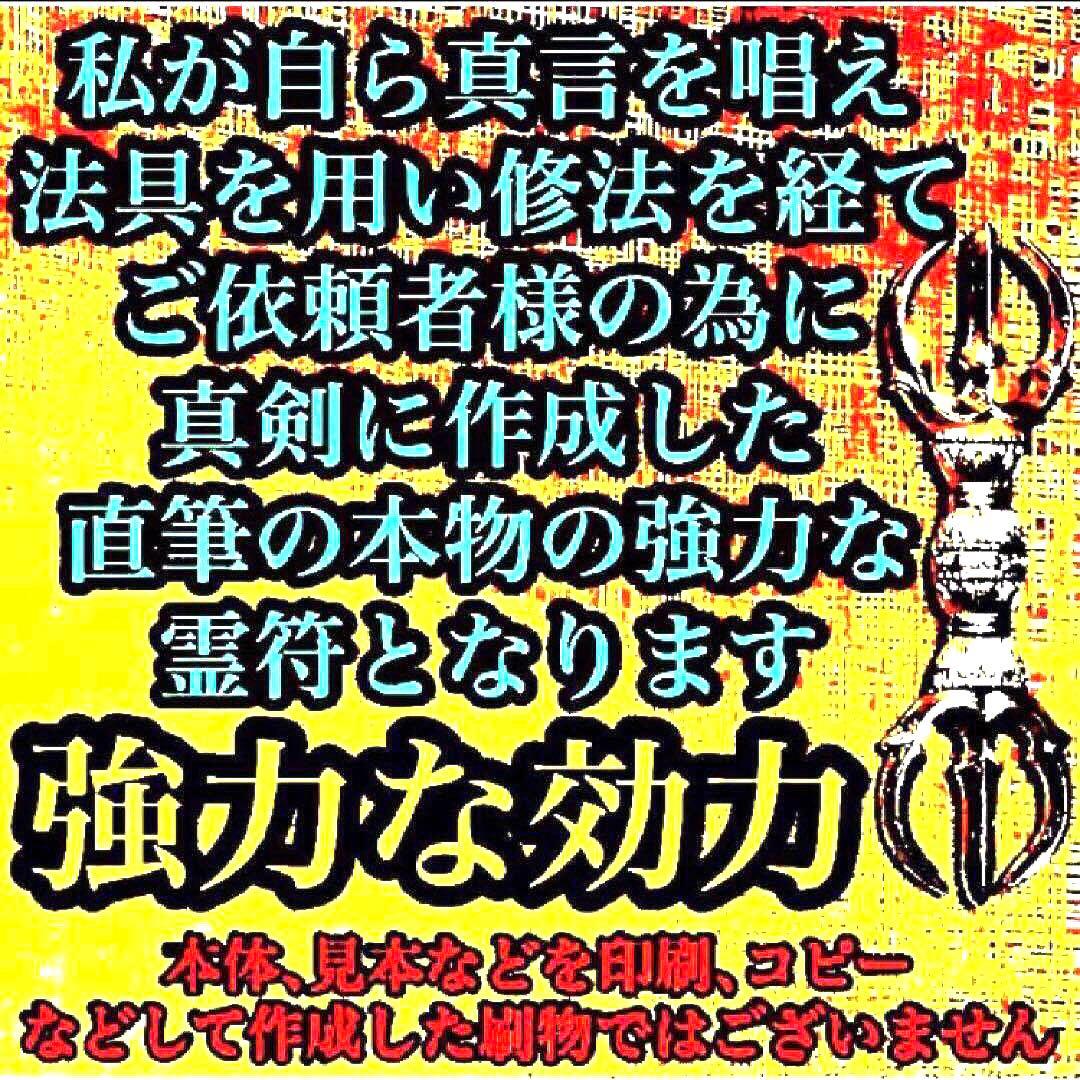 秘符(中松屋様 専用)家相 地相 土地 邪気 悪霊 生き霊 護符 霊