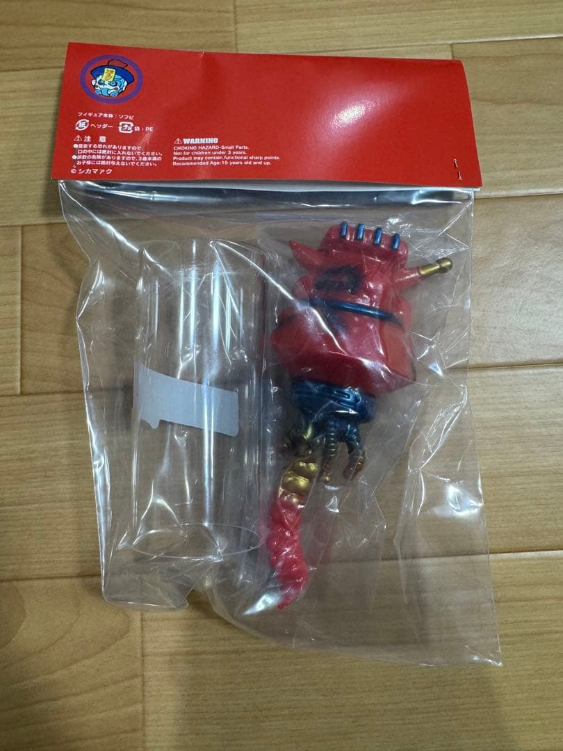 シカマァク ジャスティスルーザー ヘッダー/台座付き ソフビ - メルカリ