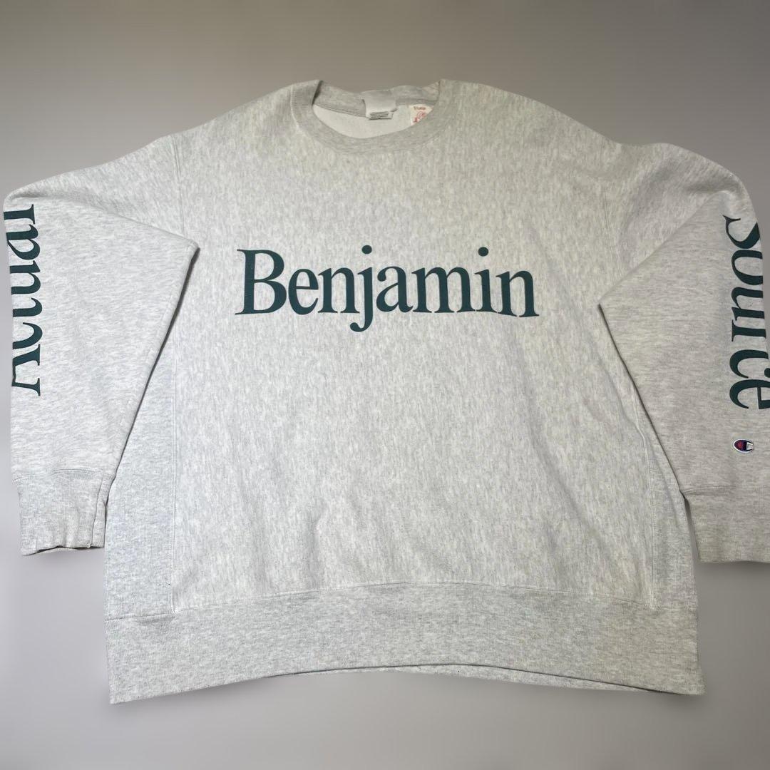 Benjamin Edgarスウェット、Champion Champion × Actual Source × Benjamin Edgar/チャンピオン