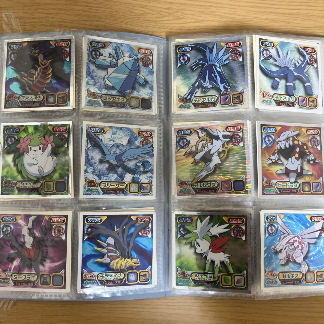 ポケットモンスター ダイヤモンドパール 最強シール列伝 110枚＋