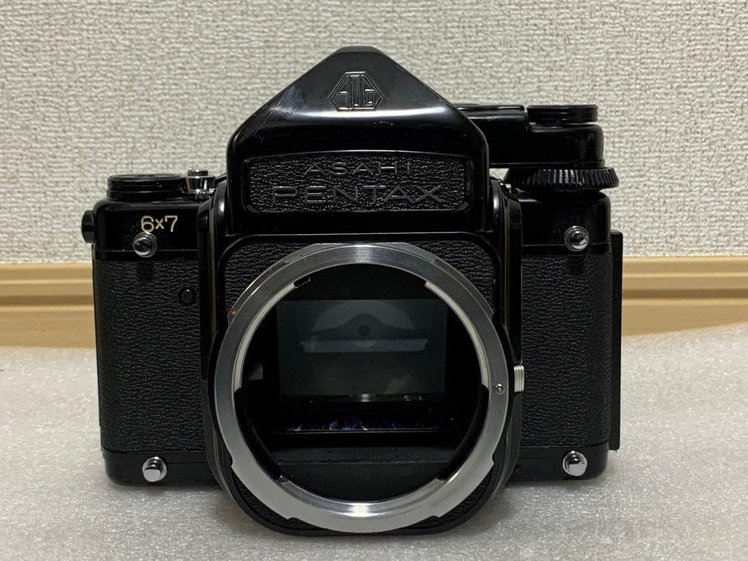 フィルムカメラ PENTAX 6x7 Pentax 6x7 67 Medium Format Film Camera W/TTL Prism Finder