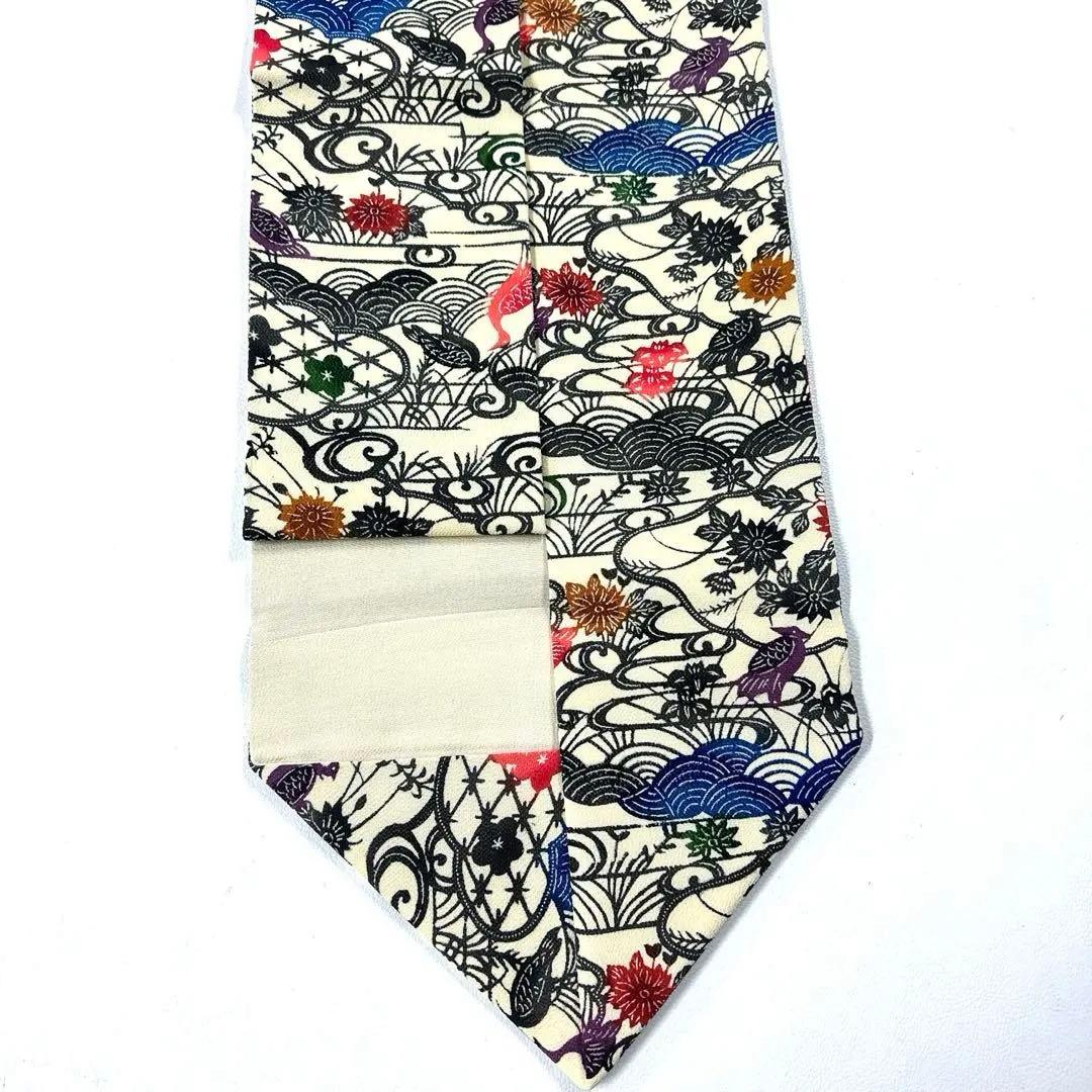 帯6565 ○沖縄県指定重要無形文化財 本場琉球紅型 高級 正絹 全通