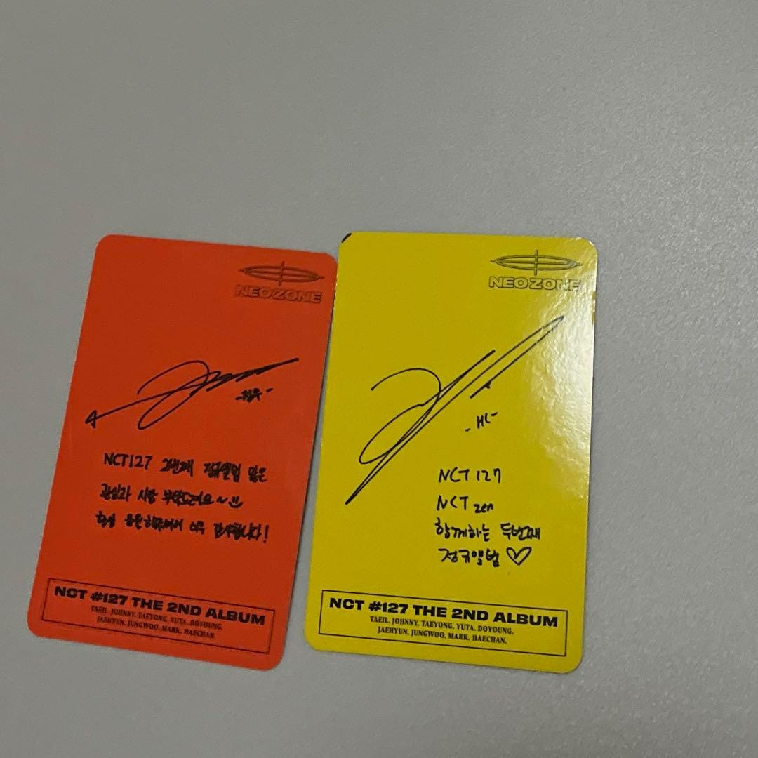 NCT127 NEO ZONE ヘチャン ジョンウ トレカ - メルカリ