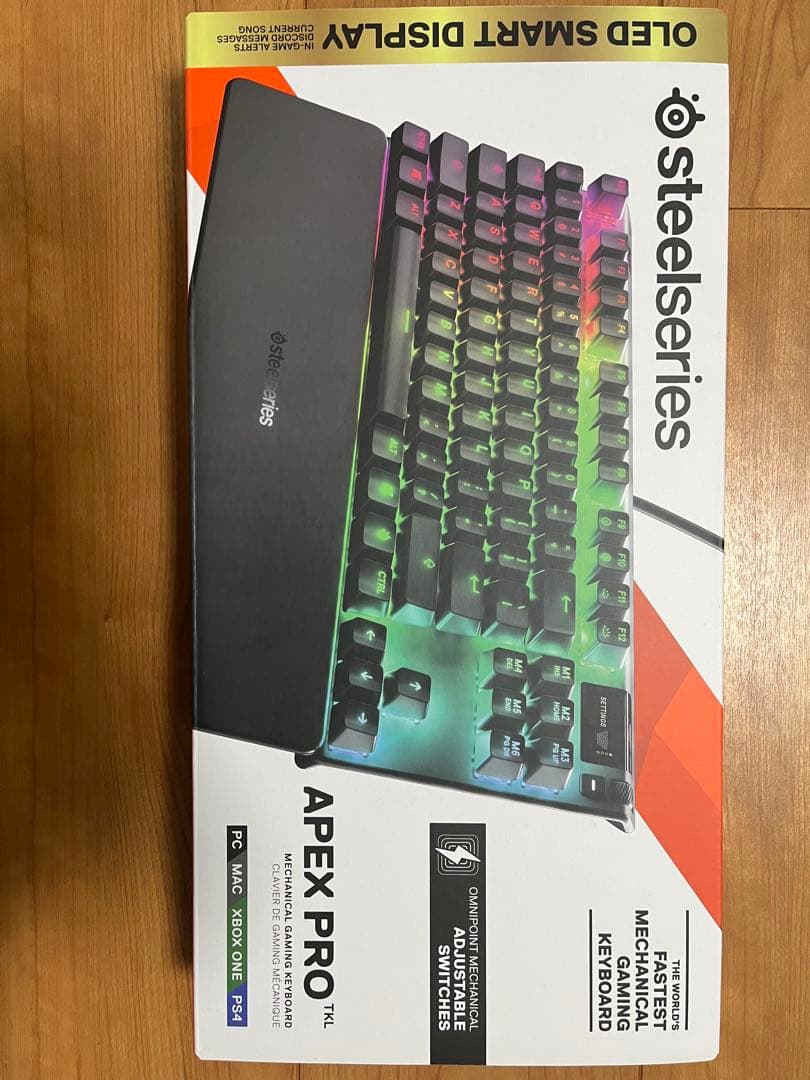 steelseries APEX PRO TKL (us配列) SteelSeries - Apex Pro TKL V2 Wireless Mechanical OmniPoint