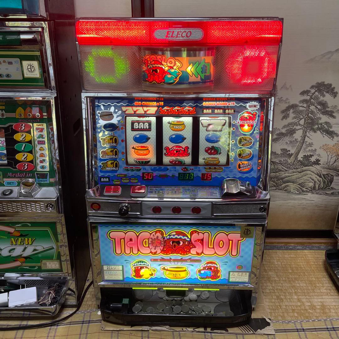 送料込み　パチスロ　４号機　オオタコスロ2 4号機】エレコ オオタコスロ2 中古パチスロ実機 [2ch対応] A-SLOT