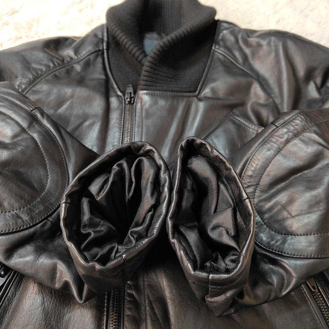 極美品✨無骨✨希少コラボ✨ALEXANDER WANG H&M レザージャケット