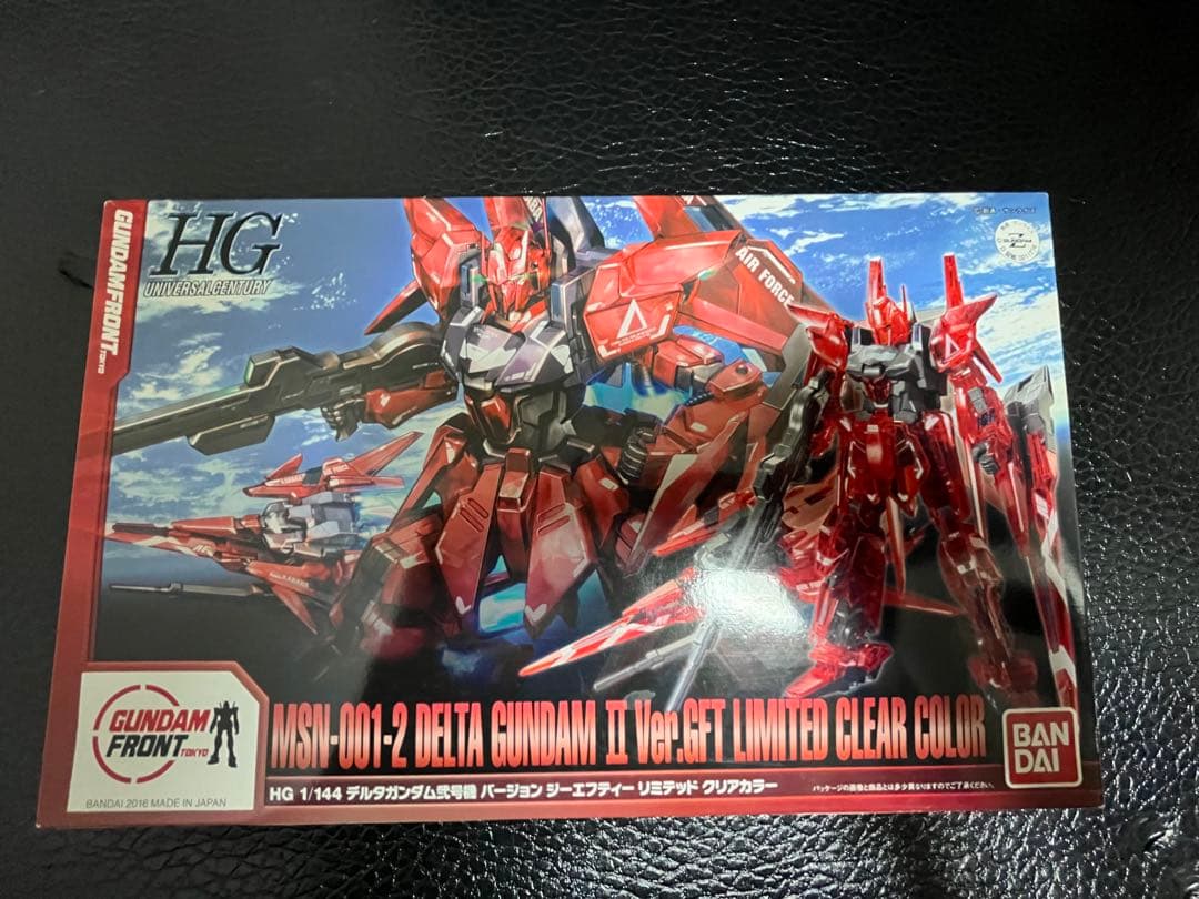 HGUC 1/144 MSN-001-2 デルタガンダム弐号機クリアカラーver - メルカリ