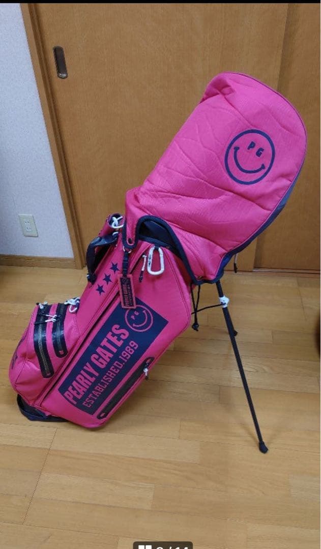 PEARLY GATES パーリーゲイツ　キャディバッグ PEARLY GATES（パーリーゲイツ） ゴルフ 「PEARLY GATES」ワッペン