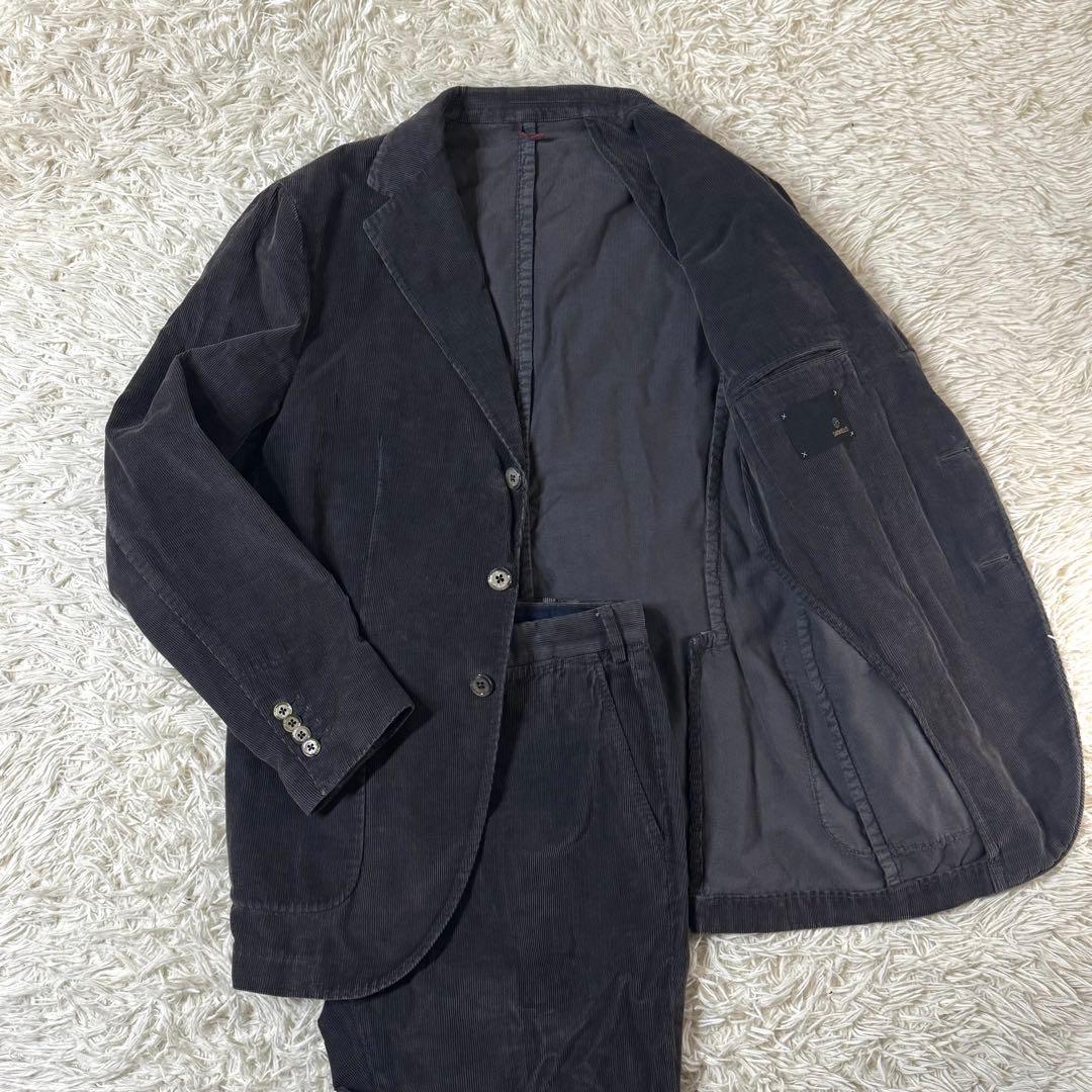 もんきちサンタニエッロ　コーデュロイ　セットアップ　大きいサイズ　50 もんきちサンタニエッロ コーデュロイ セットアップ 大きいサイズ 50