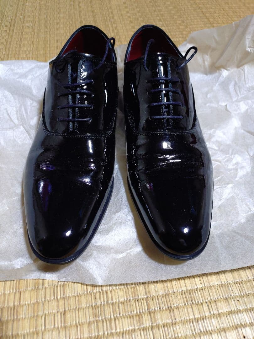 REGAL プレーントウ（ブラックエナメル 26.5cm） - メルカリ