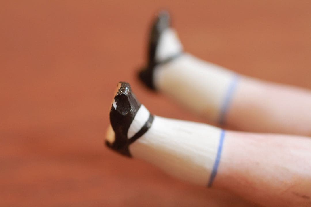 mellow様専用アンティーク ビスクドール ミニョネット SWC - メルカリ